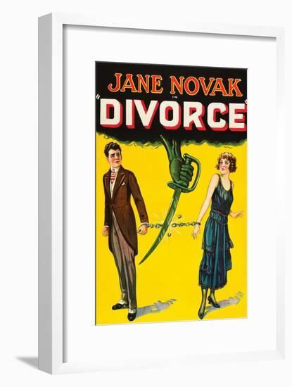Divorce-null-Framed Art Print