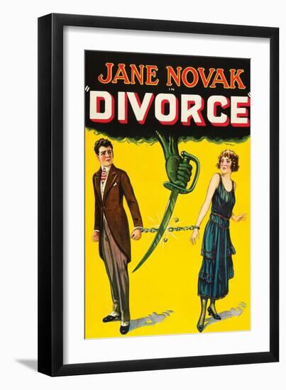 Divorce-null-Framed Art Print