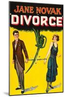 Divorce-null-Mounted Art Print