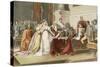 Divorcement of Josephine-Henri-frederic Schopin-Stretched Canvas