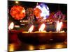 Diwali Lamps and Lanterns-thefinalmiracle-Mounted Photographic Print