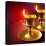 Diwali Oil Lamp-yienkeat-Stretched Canvas