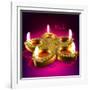 Diwali Oil Lamp-yienkeat-Framed Photographic Print