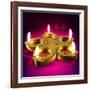 Diwali Oil Lamp-yienkeat-Framed Photographic Print