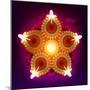 Diwali Oil Lamp-yienkeat-Mounted Photographic Print