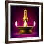 Diwali Oil Lamp-yienkeat-Framed Photographic Print