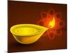 Diwali Oil Lamp-yienkeat-Mounted Photographic Print