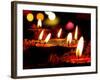 Diwali Ritual Lamps-thefinalmiracle-Framed Photographic Print