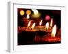 Diwali Ritual Lamps-thefinalmiracle-Framed Photographic Print