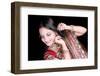 Diwali Woman-thefinalmiracle-Framed Photographic Print