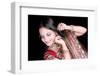 Diwali Woman-thefinalmiracle-Framed Photographic Print