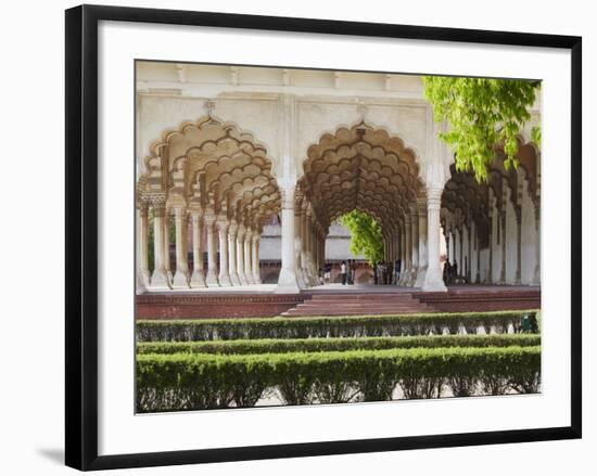 Diwan-I-Am (Hall of Public Audiences) in Agra Fort, Agra, Uttar Pradesh, India-Ian Trower-Framed Photographic Print