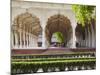 Diwan-I-Am (Hall of Public Audiences) in Agra Fort, Agra, Uttar Pradesh, India-Ian Trower-Mounted Photographic Print
