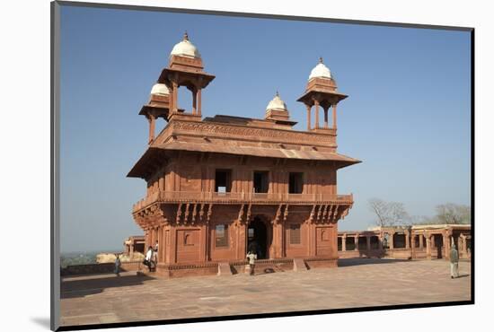 Diwan-I-Khas (Hall of Pivate Audience), Fatehpur Sikri, Uttar Pradesh, India, Asia-Peter Barritt-Mounted Photographic Print