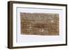 Dix-huit fragments de manuscrit en tibétain et en sanscrit-null-Framed Giclee Print