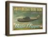 Dixie Clipper-Carlos Casamayor-Framed Giclee Print