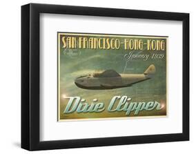 Dixie Clipper-Carlos Casamayor-Framed Art Print