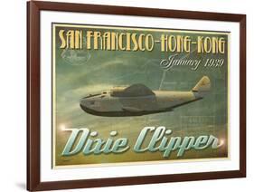 Dixie Clipper-Carlos Casamayor-Framed Art Print