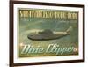 Dixie Clipper-Carlos Casamayor-Framed Art Print