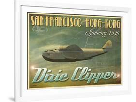 Dixie Clipper-Carlos Casamayor-Framed Art Print