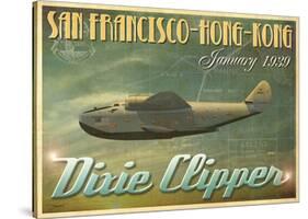 Dixie Clipper-Carlos Casamayor-Stretched Canvas