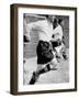 Dixie Dean, Everton Captain, with the F.A. Cup, 1933-null-Framed Photographic Print
