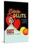 Dixie Delite Florida Citrus Fruits-null-Stretched Canvas