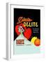 Dixie Delite Florida Citrus Fruits-null-Framed Art Print