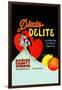 Dixie Delite Florida Citrus Fruits-null-Framed Art Print