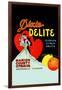 Dixie Delite Florida Citrus Fruits-null-Framed Art Print