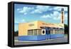 Dixie Drive-In-Antoon Kuper-Framed Stretched Canvas