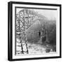 Dixon Crossing Niagara on a Tightrope-George H Barker-Framed Photographic Print