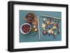 DIY, autumnal decoration, mobile, natural materials, crafting,-mauritius images-Framed Photographic Print