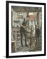 Diy Carpentry, Sweden-null-Framed Art Print