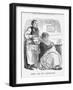 Dizzy and His Constituent., 1858-null-Framed Giclee Print