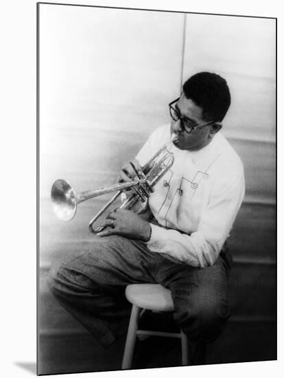 Dizzy Gillespie (1917-1993)-Carl Van Vechten-Mounted Giclee Print