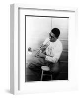 Dizzy Gillespie (1917-1993)-Carl Van Vechten-Framed Giclee Print