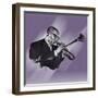 Dizzy Gillespie, 2021 (Drawing)-Nancy Moniz Charalambous-Framed Giclee Print