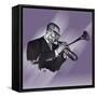 Dizzy Gillespie, 2021 (Drawing)-Nancy Moniz Charalambous-Framed Stretched Canvas