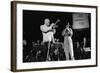 Dizzy Gillespie and Chuck Mangione, Royal Festival Hall, London, 1988-Brian O'Connor-Framed Photographic Print