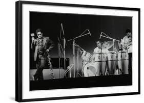 Dizzy Gillespie and Guitarist Rodney Jones on Stage, Beaulieu, Hampshire, July 1977-Denis Williams-Framed Photographic Print