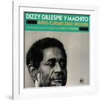 Dizzy Gillespie and Machito - Afro-Cuban Jazz Moods-null-Framed Art Print