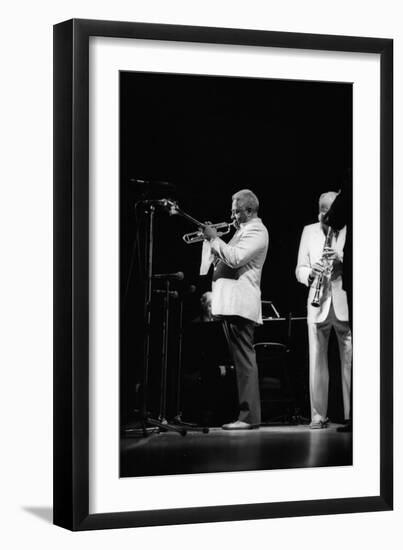Dizzy Gillespie, Capital Jazz, Royal Festival Hall, London, 1985-Brian O'Connor-Framed Photographic Print