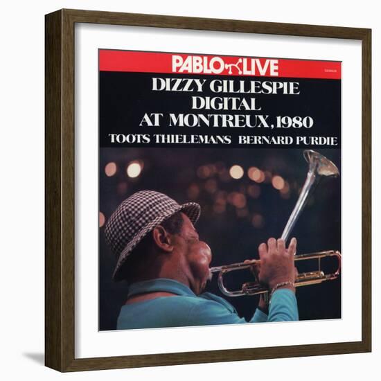 Dizzy Gillespie - Digital at Montreux 1980-null-Framed Art Print