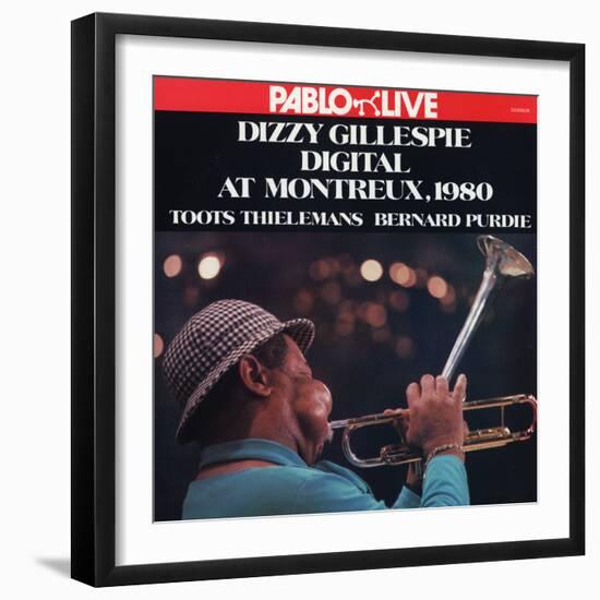 Dizzy Gillespie - Digital at Montreux 1980-null-Framed Art Print