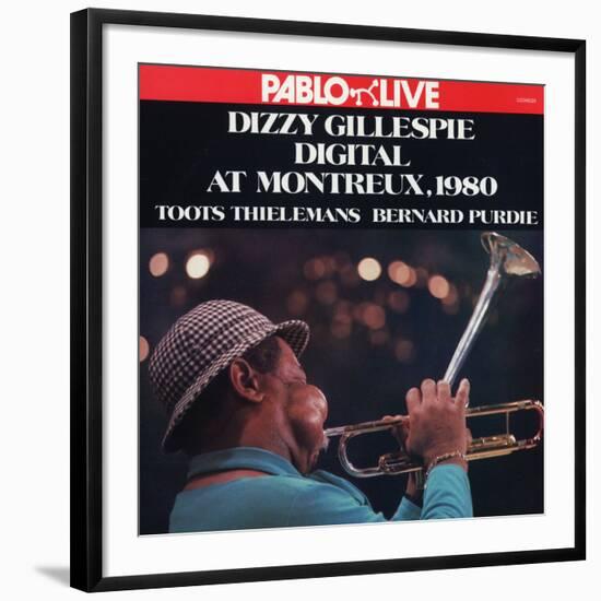 Dizzy Gillespie - Digital at Montreux 1980-null-Framed Art Print