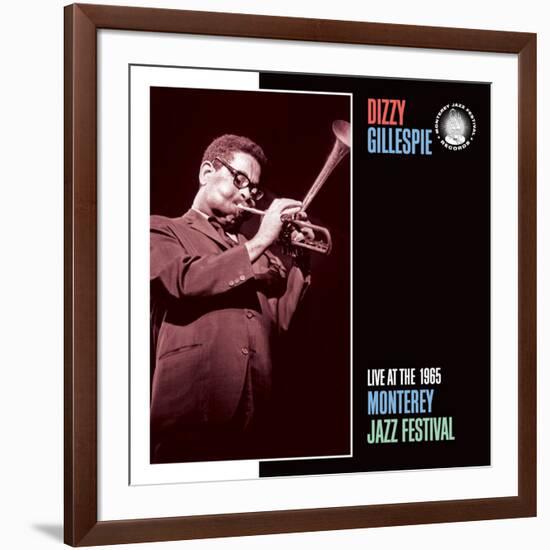 Dizzy Gillespie, Live at the 1965 Monterey Jazz Fest-null-Framed Art Print