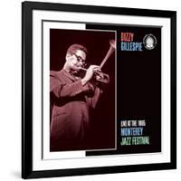 Dizzy Gillespie, Live at the 1965 Monterey Jazz Fest-null-Framed Art Print