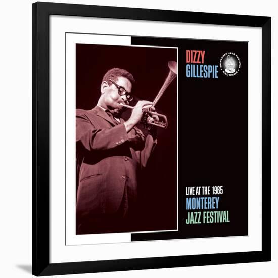 Dizzy Gillespie, Live at the 1965 Monterey Jazz Fest-null-Framed Art Print