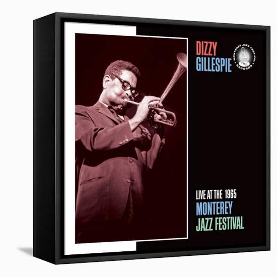 Dizzy Gillespie, Live at the 1965 Monterey Jazz Fest-null-Framed Stretched Canvas